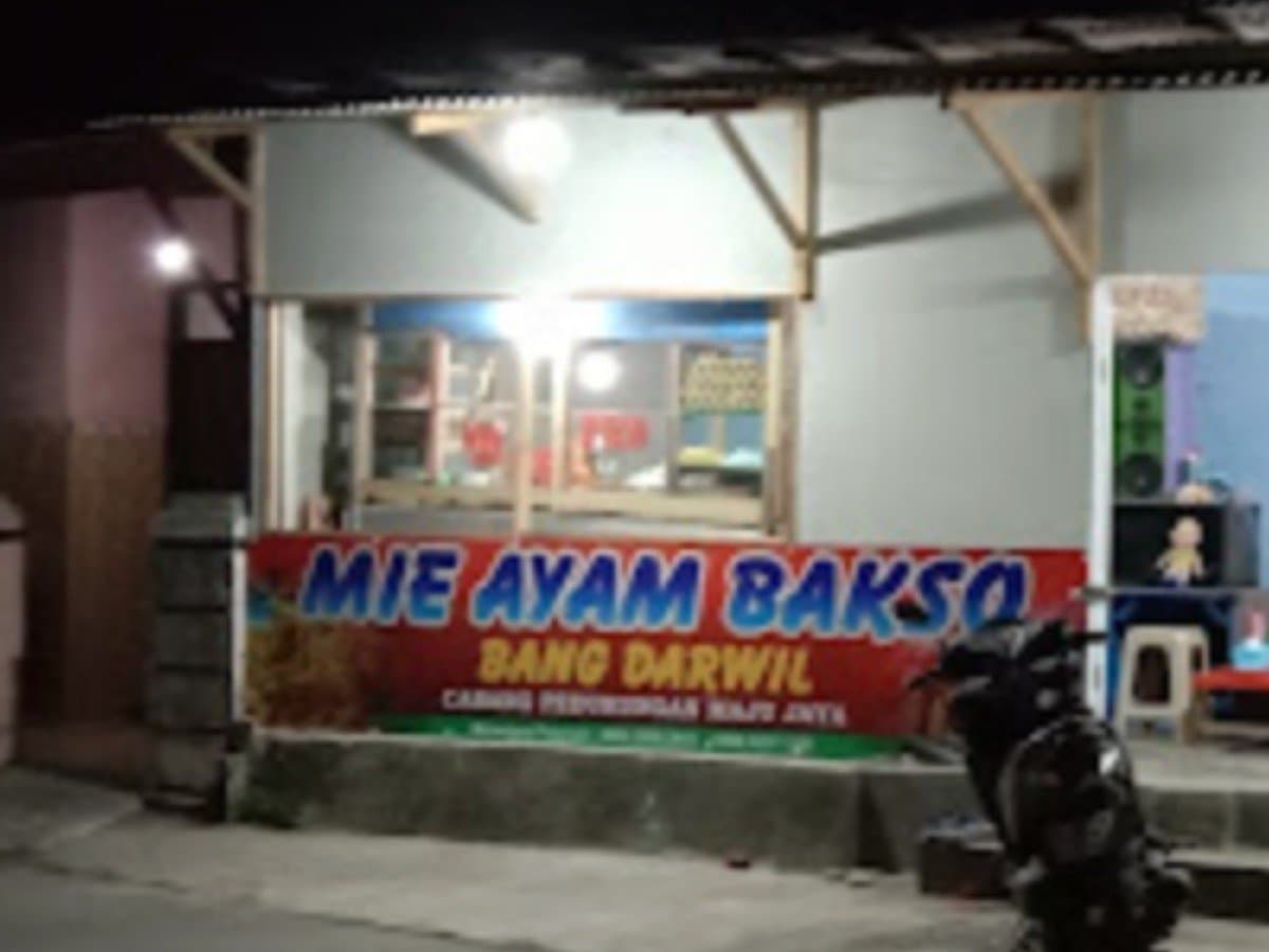 Foto Mie ayam bakso bang darwil
