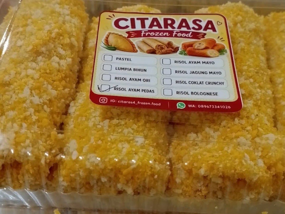 Foto citarasa frozen food